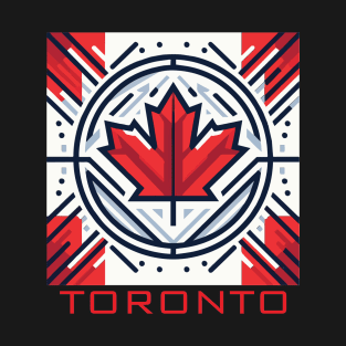 Toronto Ontario Canada Flag T-Shirt