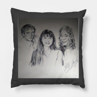 Angels Watching Over You Pillow