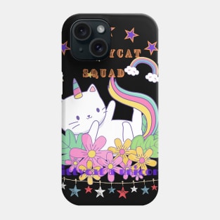 kitty cat squad Phone Case