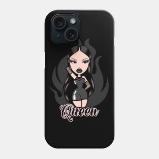 Queen Girl Doll - Black-Out Phone Case