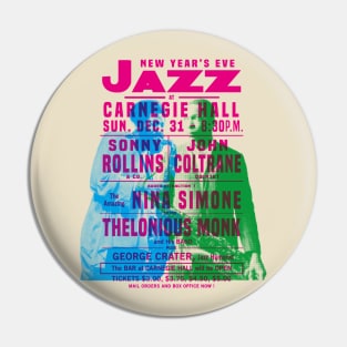 sonny rollind john coltrane Carnegie hall Pin