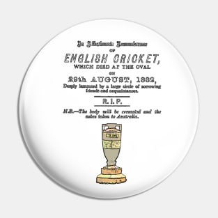 Cricket Australia Ashes P2 Pin