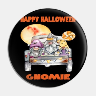 Happy Halloween Homie Pin