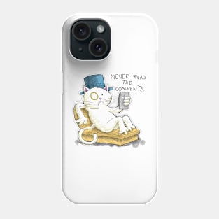 Dapper - Never Read the Comments Phone Case