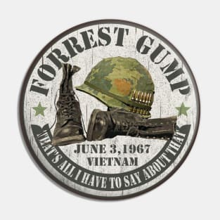 Forrest Gump Vietnam 1967 Pin