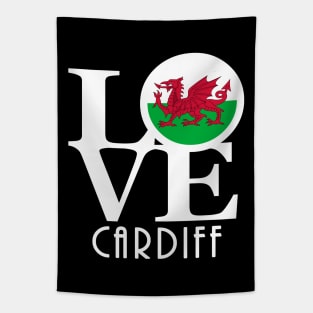 LOVE Cardiff Wales Tapestry