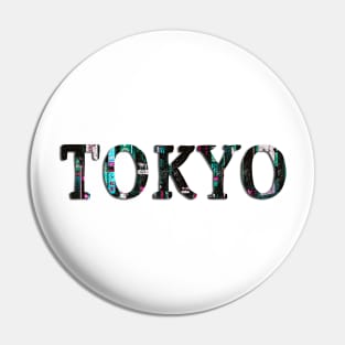 Sci Fi Tokyo City Pin