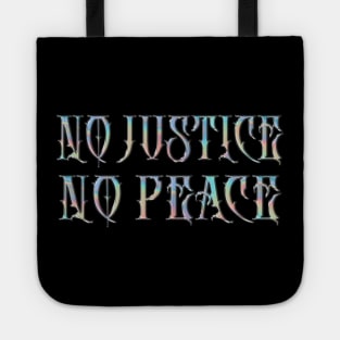 No Justice, No Peace! Original Retro Design #2 Tote