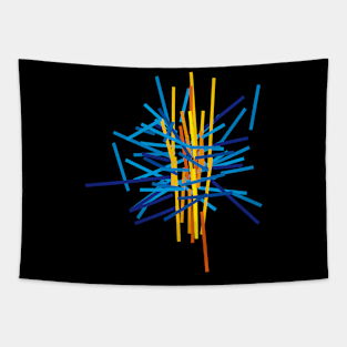 Abstract flower Tapestry