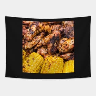 Corn and Chicken Tapestry