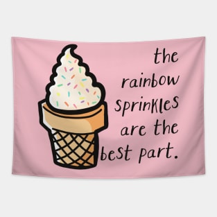 Rainbow Sprinkles Tapestry