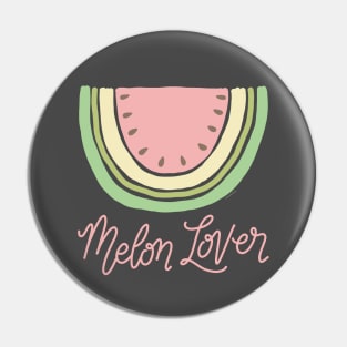 Watermelon Melon Lover Boho Minimal Watermelon Slice Art Pin