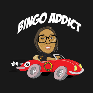 Bingo Addict Tee On My Way To Bingo T-Shirt