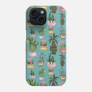 Pattern Cactus 3 flower pot Phone Case