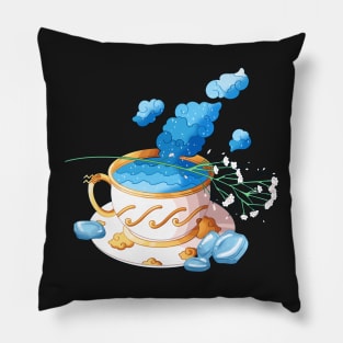 Aquarius Tea Pillow