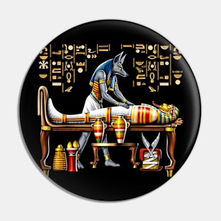 Anubis Egyptian God Pin