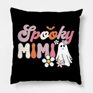 Groovy Spooky Mimi Halloween Retro Costume Pillow