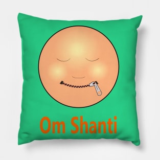 Om Shanti Pillow