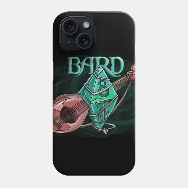 Bard D8 Funny Dungeons And Dragons DND D20 Lover Phone Case by Bingeprints