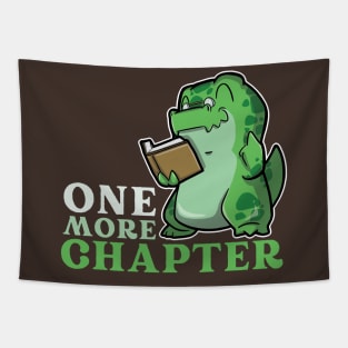 One More Chapter With Tyrannosaurus Rex Dinosaur Tapestry