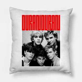 Duran Duran -- Aesthetic Fan Art Design Pillow