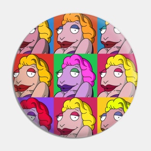 Marilyn Manatee Pin