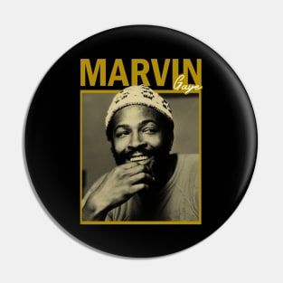 Marvin Gaye Retro Pin