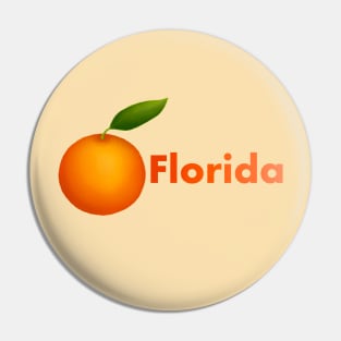 Florida Orange Pin