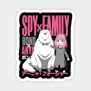 Anya and Bond – Spy x Family Magnet