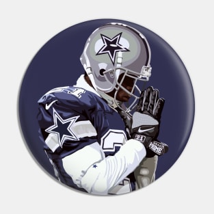 Juantamad Barry Sanders Pin