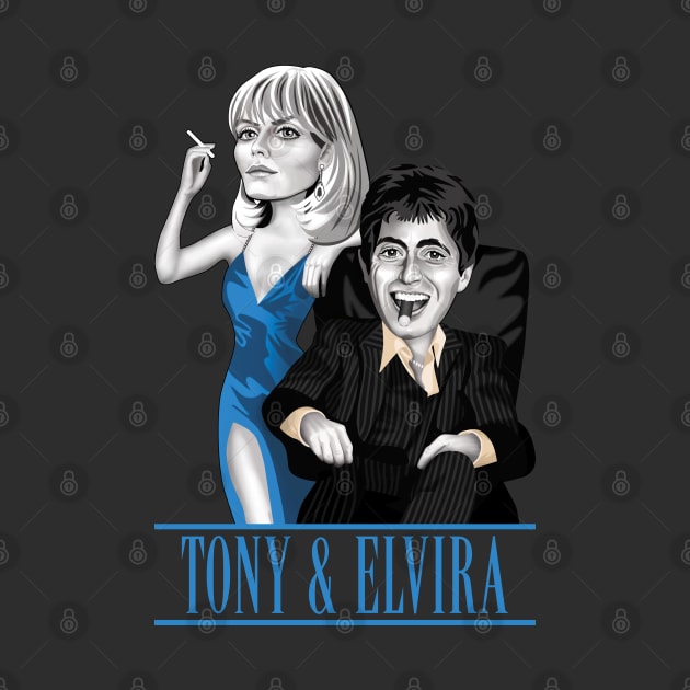 Tony and Elvira by Tiro1Linea