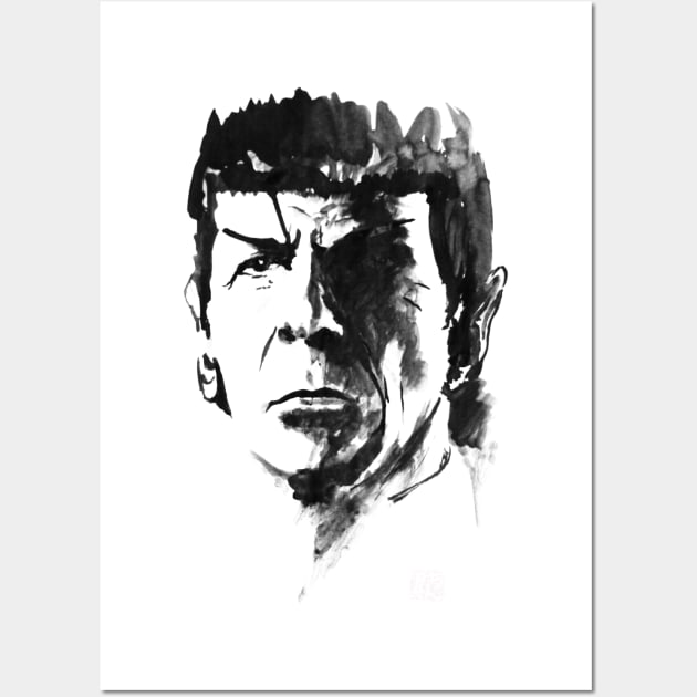 Spock, Drawing by Raw | Artmajeur