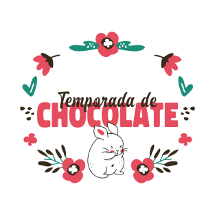 Temporada de Chocolate Easter Day T-Shirt