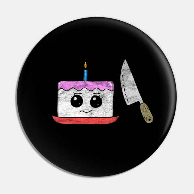 Nervous Cake - Ill cut you! Pin by karutees