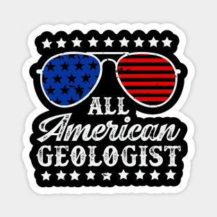 All American Geologist- Rockhound - American Magnet