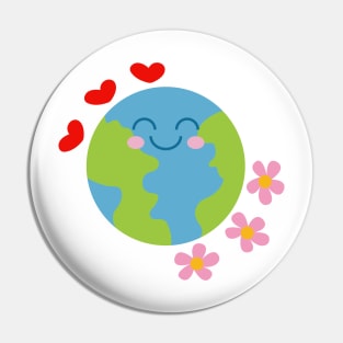 Adorable earth Pin