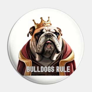 Bulldogs Rule Pin