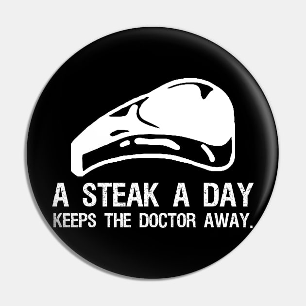 Carnivore Zero Carb Ketogenic - A steak a day keeps the doctor away Pin by Styr Designs