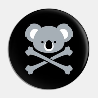 CUTE KOALA JOLLY ROGER Pin