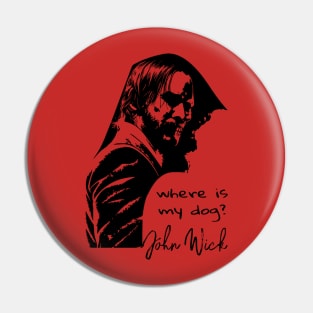 John Wick Desing Pin