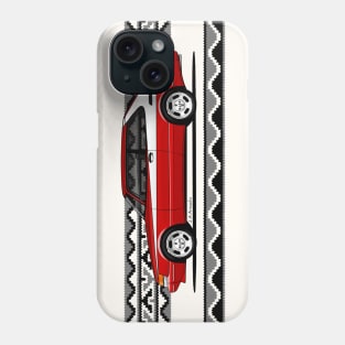 The shedish car customized as the cooloest police's TV series ever Phone Case