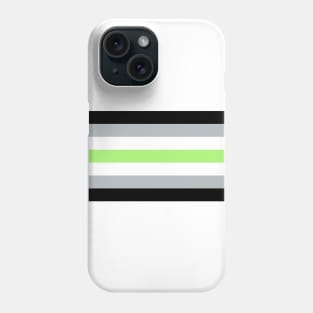 Agender Flag Phone Case