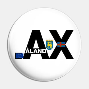 ALAND Islands Logo Pin