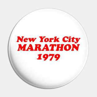 NYC Marathon 1979 Pin