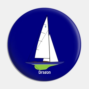 Dragon Class Sailboat Pin