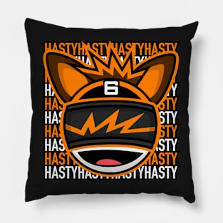 Hasty VR Gamer Fox OpDaMyZr Pillow