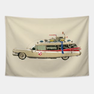 Ecto-1 Vintage Tapestry