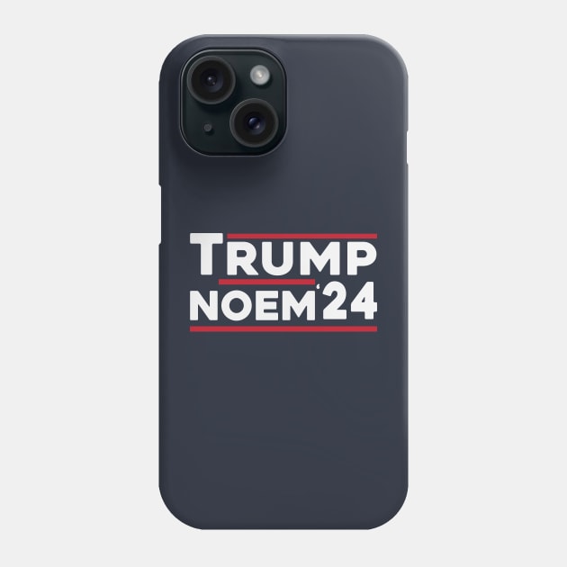 Trump Noem 2024 Phone Case by storyofluke