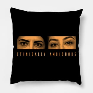 Ethnically Ambiguous Eyes Pillow