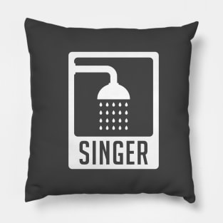 Shower Singer Pillow